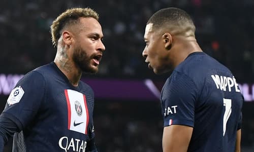Neymar, Kylian Mbappe, PSG, 2022/23