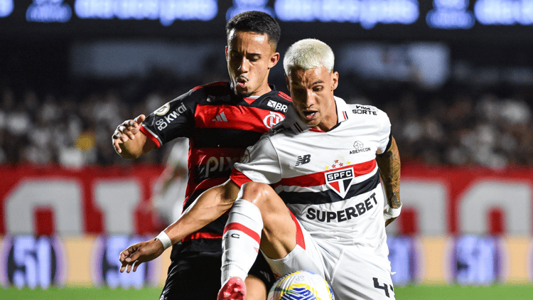Matheus Gonçalves moet het bij Flamengo doen met korte invalbeurten en komt amper in de plannen van zijn trainer voor.