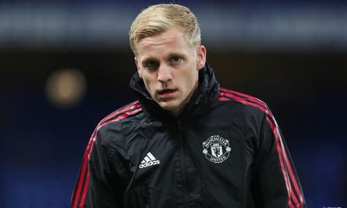Donny van de Beek a substitute for Man Utd, 2021/22