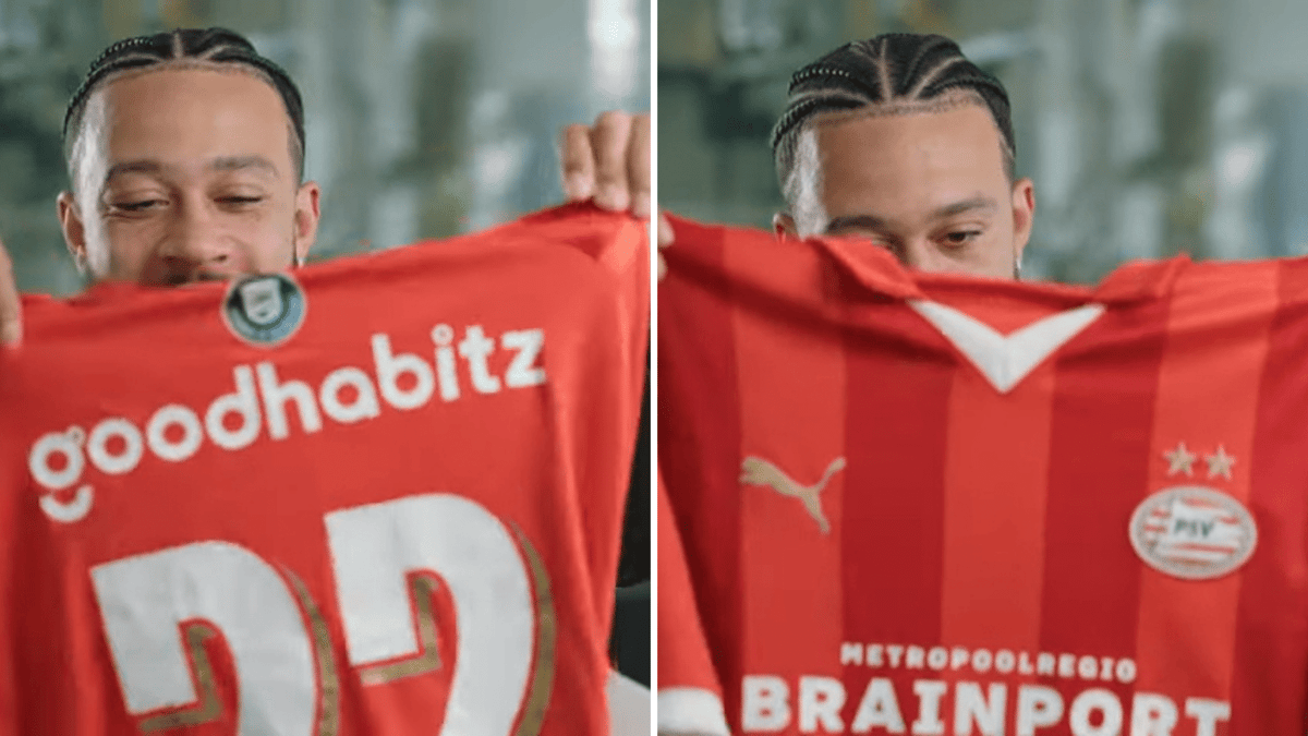 Memphis Depay, PSV-shirt