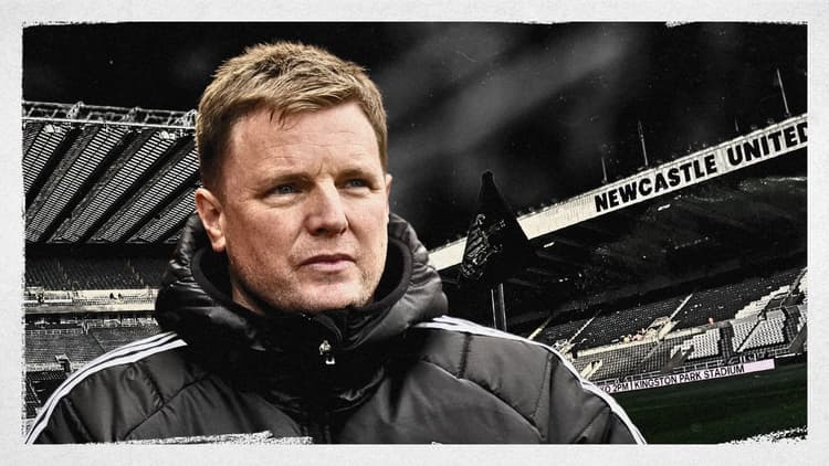 Newcastle manager Eddie Howe