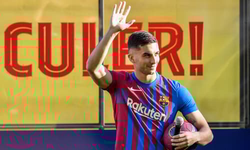Barcelona forward Ferran Torres