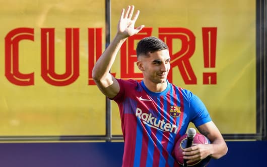 Barcelona forward Ferran Torres