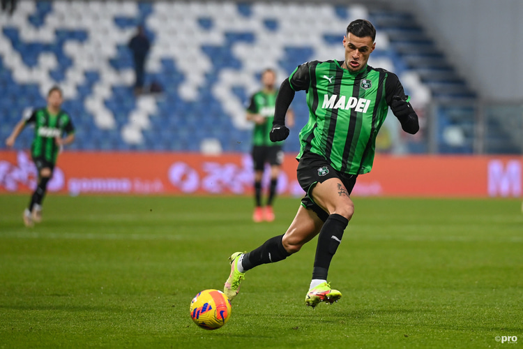 The giant Scamacca has enjoyed a breakout season