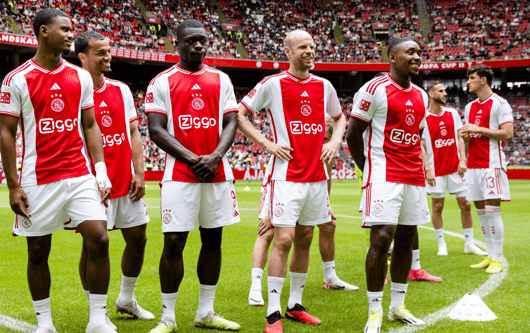 Jorrel Hato, Owen Wijndal, Brian Brobbey, Davy Klaassen, Steven Bergwijn