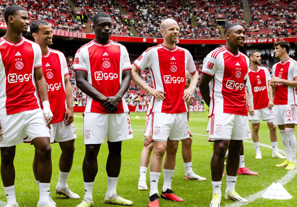 Jorrel Hato, Owen Wijndal, Brian Brobbey, Davy Klaassen, Steven Bergwijn