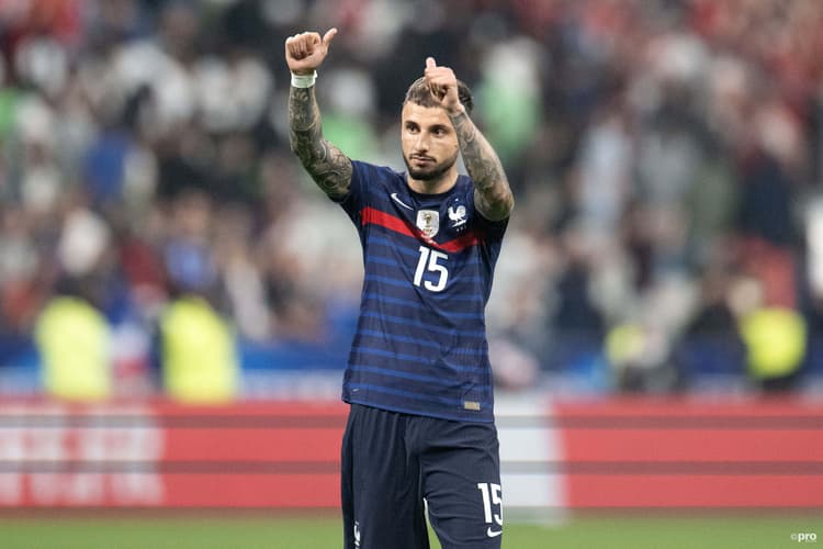 Jonathan Clauss playing for France