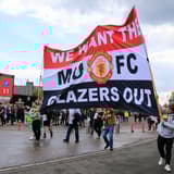 Fans protesting Glazers