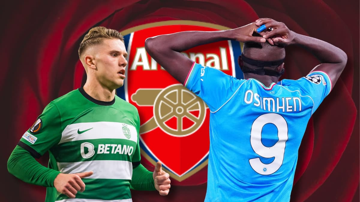 Viktor Gyokeres, Victor Osimhen. Arsenal, 2023/24