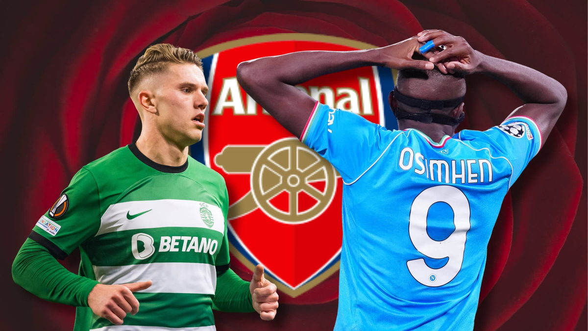 Viktor Gyokeres, Victor Osimhen. Arsenal, 2023/24