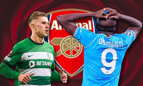 Viktor Gyokeres, Victor Osimhen. Arsenal, 2023/24