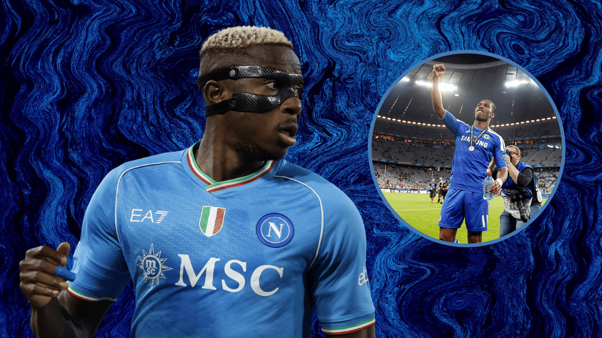 Victor Osimhen, Didier Drogba, Chelsea