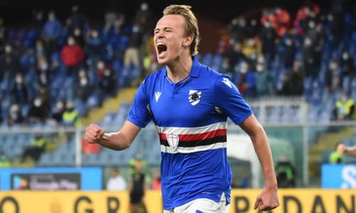 Tottenham and Juventus both eyeing move for Sampdoria winger Mikkel Damsgaard