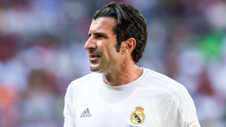 Luis Figo became a Real Madrid legend
