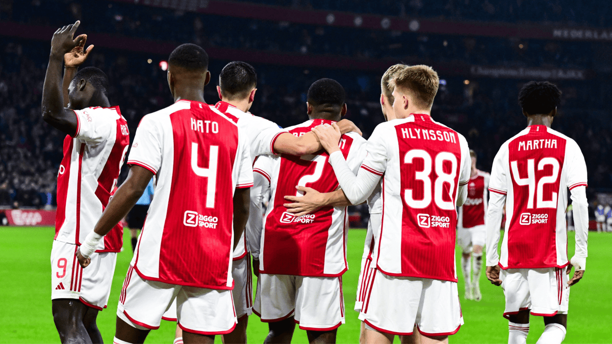 Brian Brobbey, Jorrel Hato, Steven Bergwijn, Kristian Hlynsson, Ar'jany Martha, Ajax