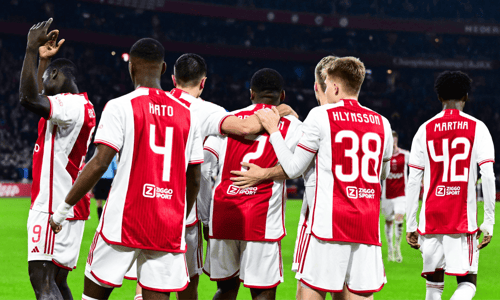 Brian Brobbey, Jorrel Hato, Steven Bergwijn, Kristian Hlynsson, Ar'jany Martha, Ajax