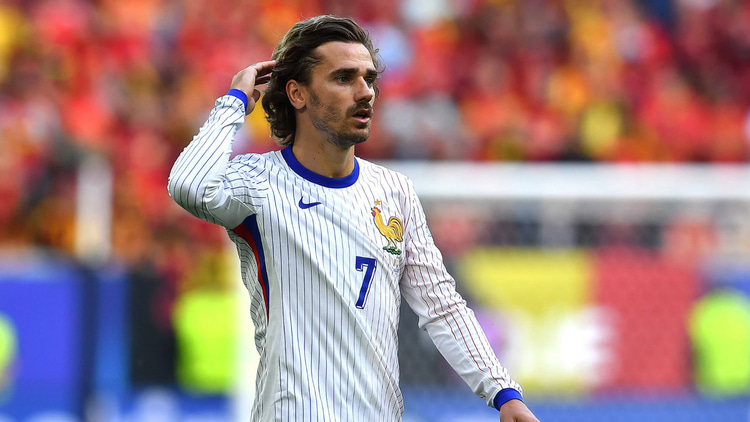 Antoine Griezmann was underwhelming for France