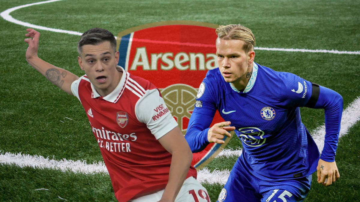 Leandro Trossard, Mykhailo Mudryk, Arsenal, Chelsea, 2022/23