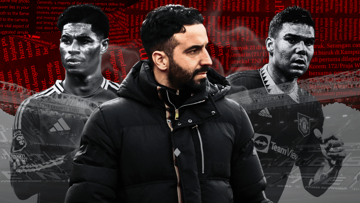 Ruben Amorim, Marcus Rashford, Casemiro, Man Utd, 2024/25