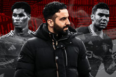 Ruben Amorim, Marcus Rashford, Casemiro, Man Utd, 2024/25