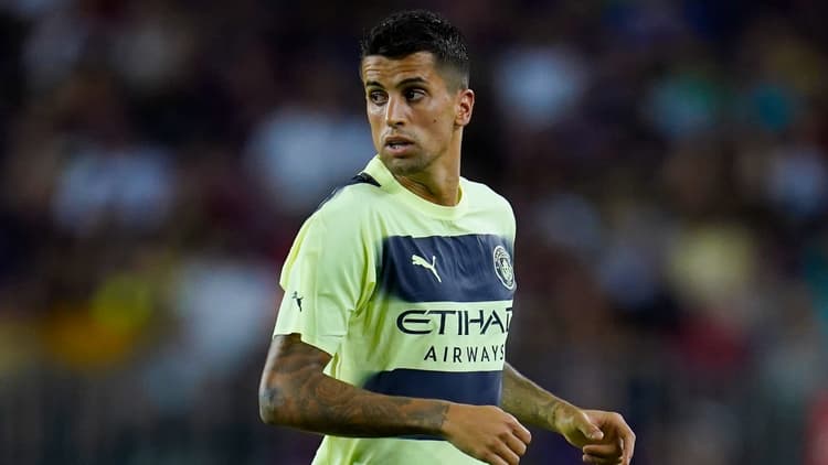Joao Cancelo left Man City on loan this summer