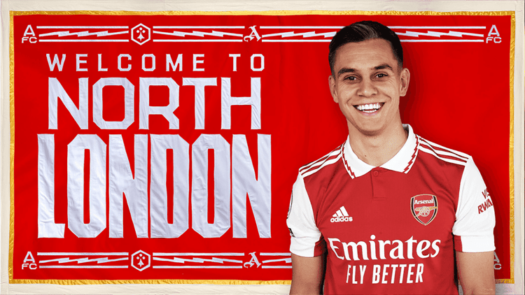Leandro Trossard is now an Arsenal player