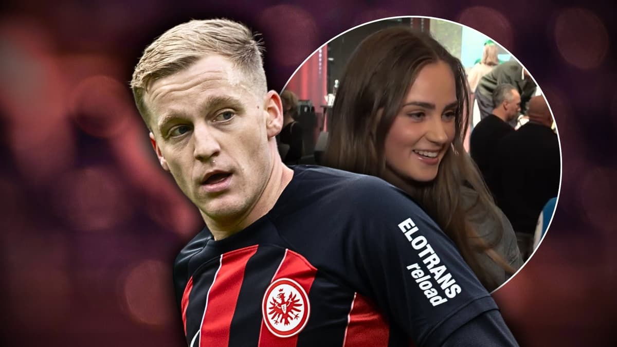 Donny van de Beek, Estelle Bergkamp, girlfriend