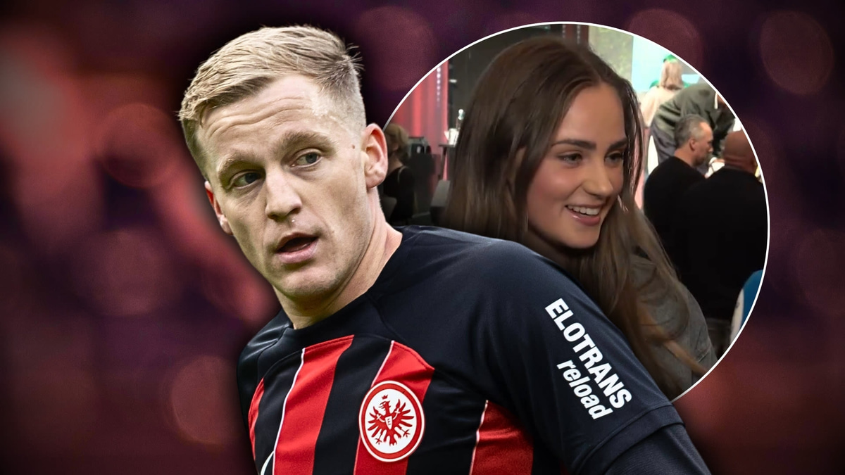 Donny van de Beek, Estelle Bergkamp, girlfriend