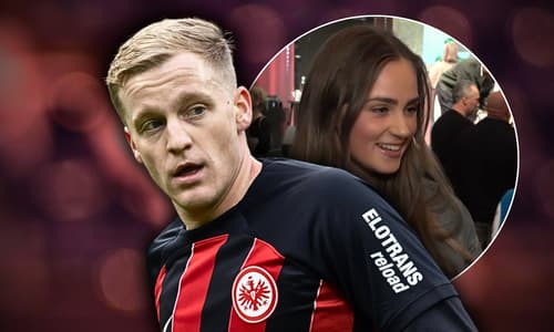 Donny van de Beek, Estelle Bergkamp, girlfriend