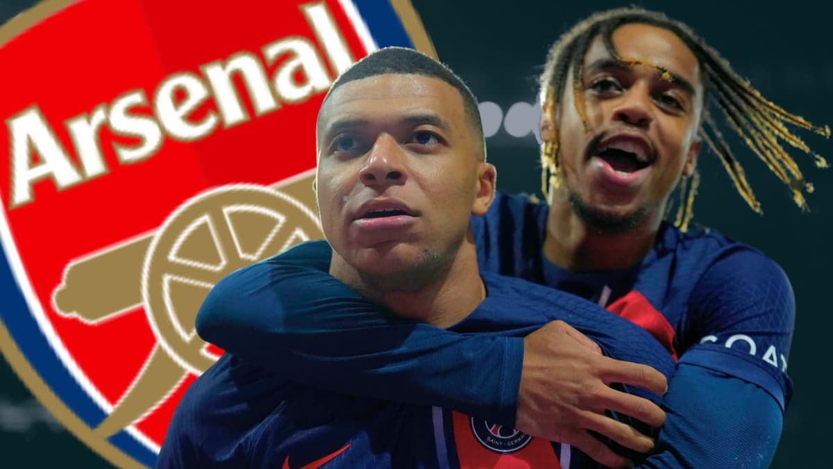 Kylian Mbappe, Bradley Barcola, PSG, 2023/24