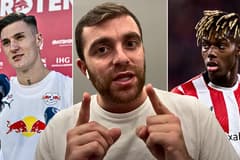 Benjamin Sesko, Fabrizio Romano, Nico Williams