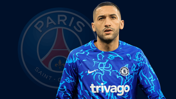 Hakim Ziyech was afgelopen winter dicht bij een overstap naar PSG.