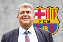 Joan Laporta, Barcelona, 2023/24