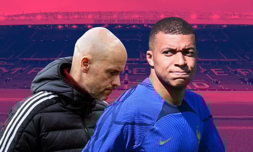 Erik ten Hag, Kylian Mbappe, Man Utd