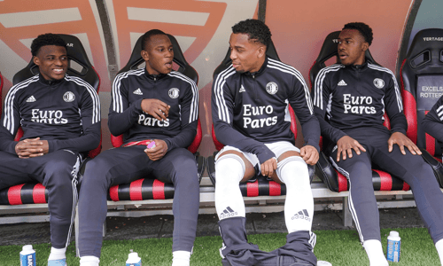 Javairo Dilrosun, Igor Paixão, Quinten Timber, Feyenoord