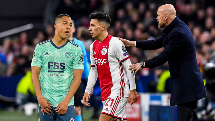 Youri Tielemans and Lisandro Martinez, 2021/22