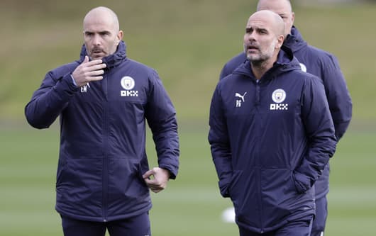 Enzo Maresca, Pep Guardiola, Man City