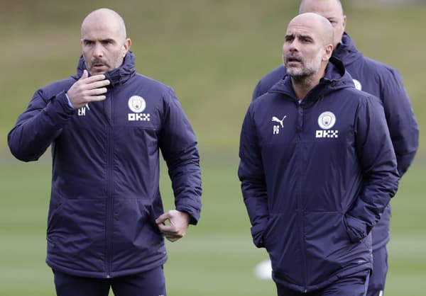 Enzo Maresca, Pep Guardiola, Man City