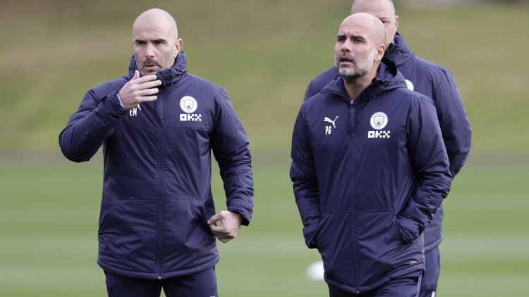 Enzo Maresca worked with Pep Guardiola during his time at Man City
