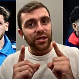 Khvicha Kvaratskhelia, Fabrizio Romano, Marcus Rashford