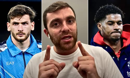 Khvicha Kvaratskhelia, Fabrizio Romano, Marcus Rashford