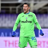 Tottenham's Pierluigi Gollini playing for Atalanta, Serie 2020/21