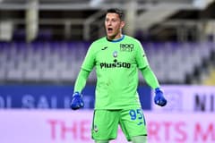 Tottenham's Pierluigi Gollini playing for Atalanta, Serie 2020/21