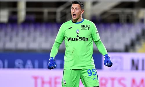 Tottenham's Pierluigi Gollini playing for Atalanta, Serie 2020/21