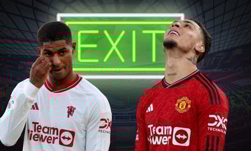 Marcus Rashford, Antony, Man Utd, 2023/24