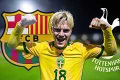 Lucas Bergvall, Sweden U21, 2023/24