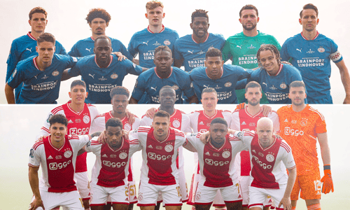 Ajax - PSV, bekerfinale Ajax - PSV