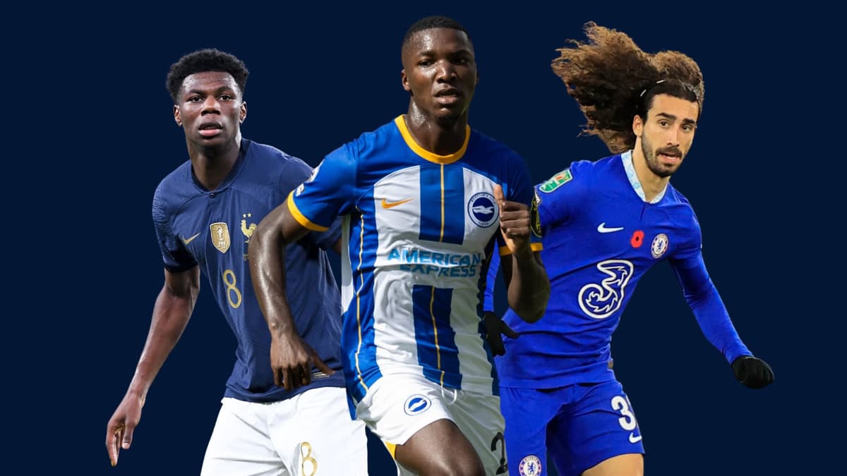 Aurelien Tchouameni, Moises Caicedo, Marc Cucurella