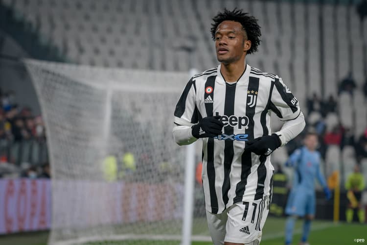 Juan Cuadrado joined Inter from Juventus after 8 years
