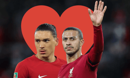 Darwin Nunez, Thiago Alcantara, Liverpool